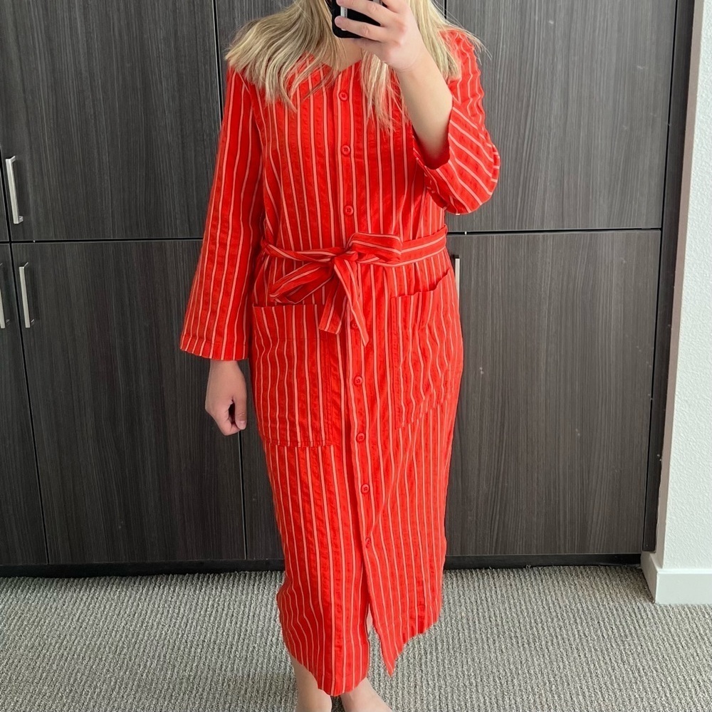 Red Striped Ace & Jig Dress